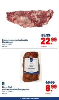 Metro Chef mini-varkensbeenham gegaard aanbieding bij Makro – geldig van 21.04.2026 t/m 27.04.2026