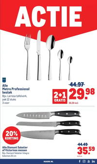 Alle Metro Professional bestek aanbieding bij Makro – geldig van 25.02.2026 t/m 10.03.2026