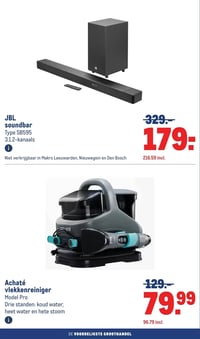 JBL soundbar Type SB595 3.1.2-kanaals aanbieding bij Makro – geldig van 25.02.2026 t/m 10.03.2026