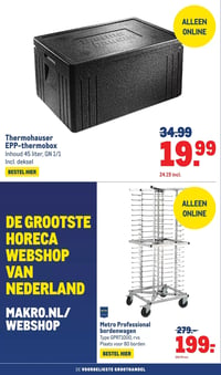 Thermohauser EPP-thermobox aanbieding bij Makro – geldig van 25.02.2026 t/m 10.03.2026