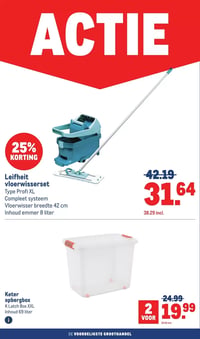 Keter opbergbox aanbieding bij Makro – geldig van 25.02.2026 t/m 10.03.2026