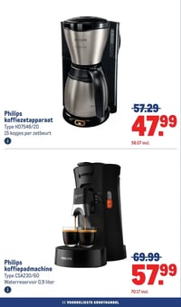 Philips koffiezetapparaat aanbieding bij Makro – geldig van 25.02.2026 t/m 10.03.2026