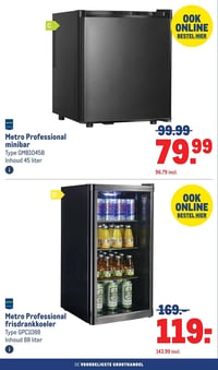 Metro Professional frisdrankkoeler aanbieding bij Makro – geldig van 25.02.2026 t/m 10.03.2026