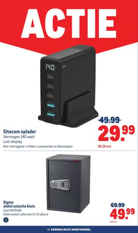 Sitecom oplader aanbieding bij Makro – geldig van 25.02.2026 t/m 10.03.2026