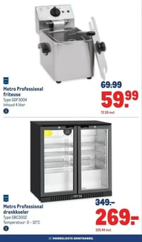 Metro Professional drankkoeler aanbieding bij Makro – geldig van 28.01.2026 t/m 10.02.2026