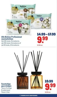 Bolsius Professional waxinelichten aanbieding bij Makro – geldig van 28.01.2026 t/m 10.02.2026