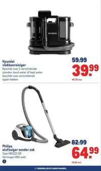 Philips stofzuiger zonder zak aanbieding bij Makro – geldig van 28.01.2026 t/m 10.02.2026