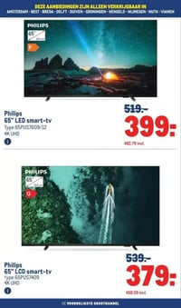 Philips 65" LCD smart-tv aanbieding bij Makro – geldig van 28.01.2026 t/m 10.02.2026