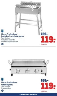 Metro Professional tafelbakplaat aanbieding bij Makro – geldig van 28.01.2026 t/m 10.02.2026