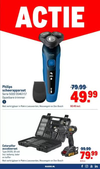 Caterpillar accuboorset aanbieding bij Makro – geldig van 30.12.2025 t/m 13.01.2026