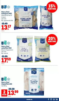 Metro Chef kabeljauw MSC aanbieding bij Makro – geldig van 30.12.2025 t/m 13.01.2026