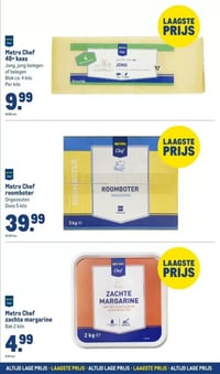 Metro Chef 48+ kaas aanbieding bij Makro – geldig van 30.12.2025 t/m 13.01.2026