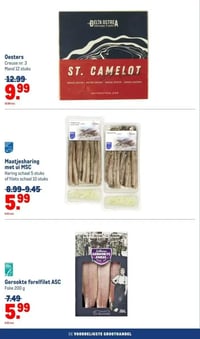 ST. CAMELOT Oesters Creuse nr. 3 Mand 12 stuks aanbieding bij Makro – geldig van 30.12.2025 t/m 13.01.2026