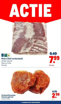 Varkensfiletsteaks Texaans gekruid aanbieding bij Makro – geldig van 30.12.2025 t/m 13.01.2026