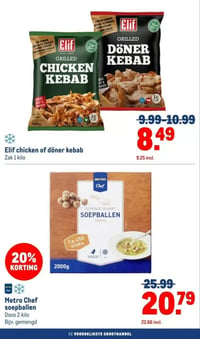 Metro Chef soepballen aanbieding bij Makro – geldig van 30.12.2025 t/m 13.01.2026
