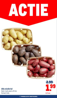 Alle minikriel aanbieding bij Makro – geldig van 31.03.2026 t/m 06.04.2026