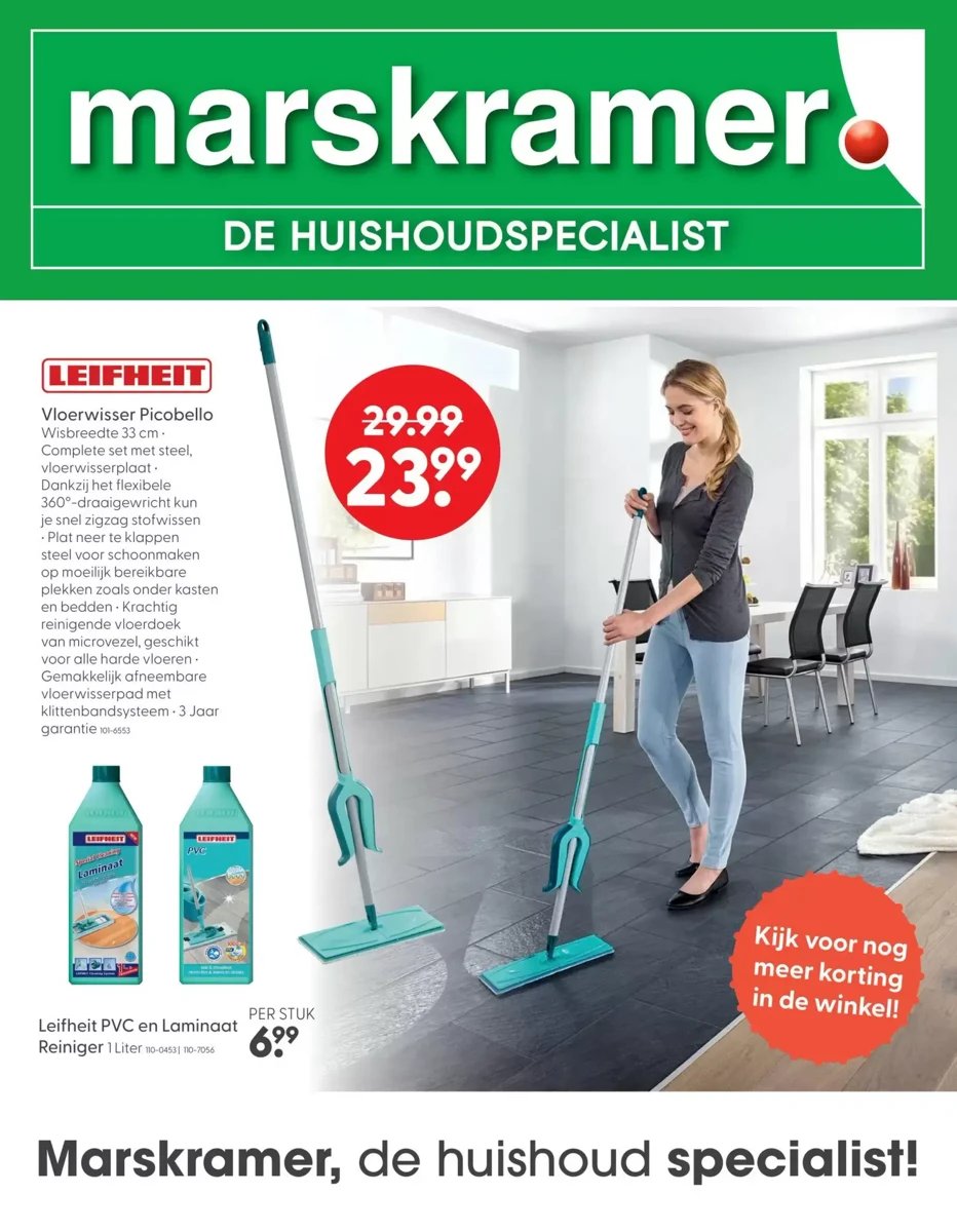 Marskramer folder – pagina 1