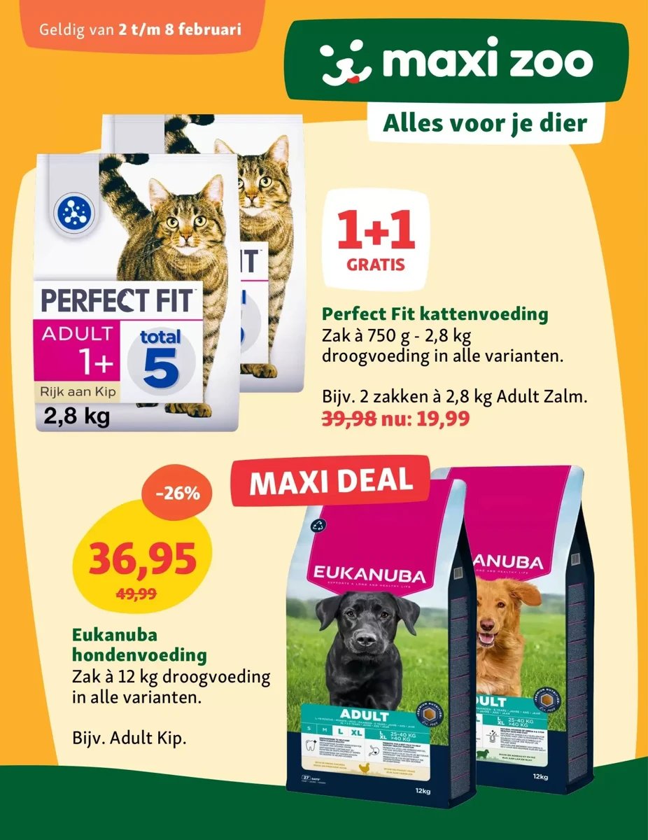 Maxi Zoo folder – pagina 1