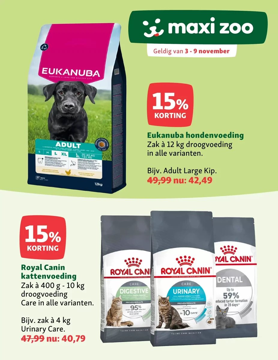 Maxi Zoo folder – pagina 1