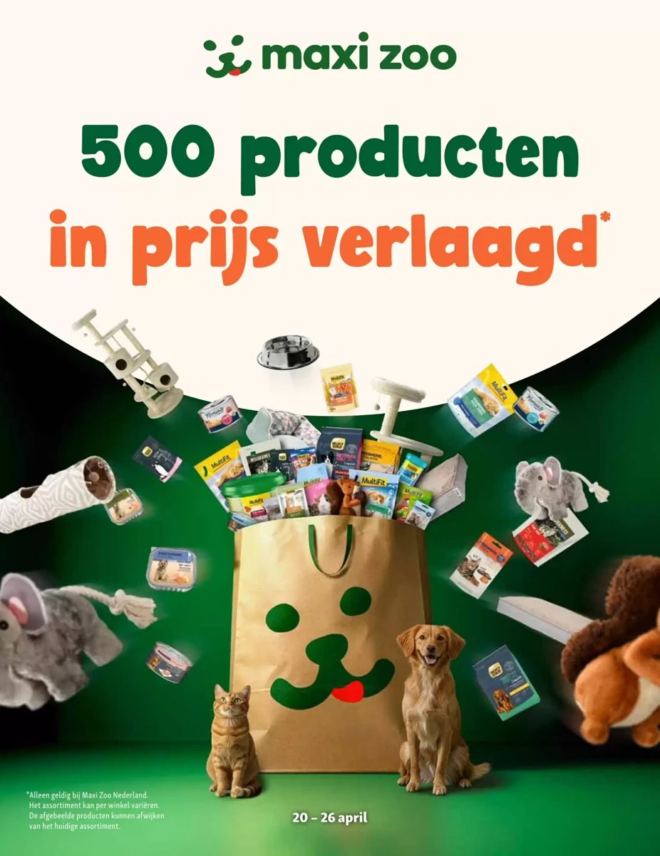 Maxi Zoo folder – pagina 1