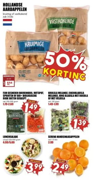 HOLLANDSE AARDAPPELEN aanbieding bij Mcd-supermarkt – geldig van 02.02.2026 t/m 08.02.2026