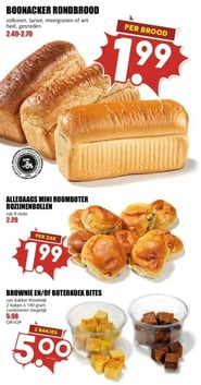 BROWNIE EN/OF BOTERKOEK BITES aanbieding bij Mcd-supermarkt – geldig van 02.02.2026 t/m 08.02.2026
