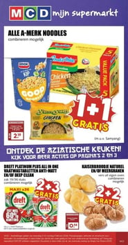 KAISERBROODJE NATUREL EN/OF MEERGRANEN aanbieding bij Mcd-supermarkt – geldig van 02.02.2026 t/m 08.02.2026