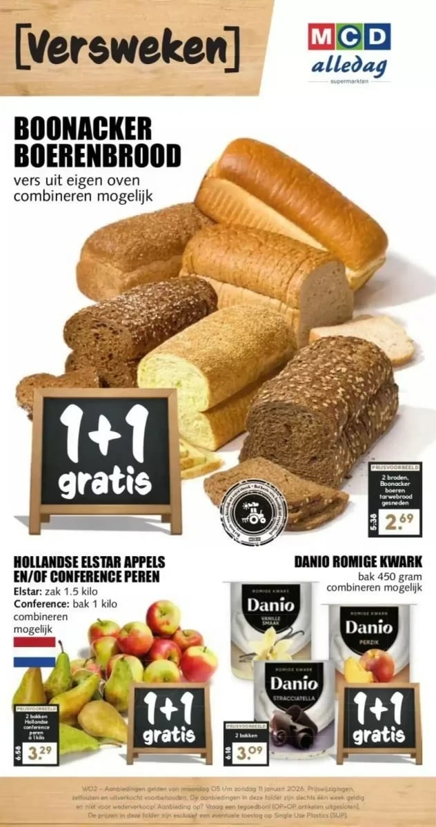MCD Supermarkt folder – pagina 1