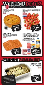 HOLLANDSE AARDBEIEN aanbieding bij Mcd-supermarkt – geldig van 06.04.2026 t/m 12.04.2026