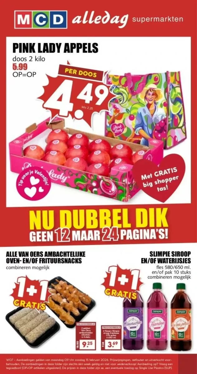 MCD Supermarkt folder – pagina 1