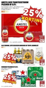AMSTEL BIER TRADITIEGETROUW PILSENER OF 0.0% aanbieding bij Mcd-supermarkt – geldig van 09.02.2026 t/m 15.02.2026