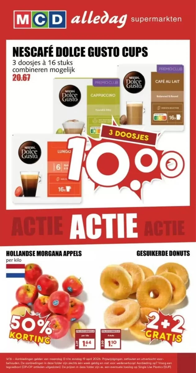 MCD Supermarkt folder – pagina 1