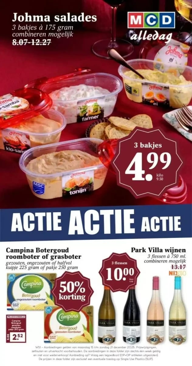 MCD Supermarkt folder – pagina 1