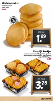 Mini eierkoeken aanbieding bij Mcd-supermarkt – geldig van 16.03.2026 t/m 22.03.2026