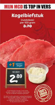 Kogelbiefstuk aanbieding bij Mcd-supermarkt – geldig van 16.03.2026 t/m 22.03.2026