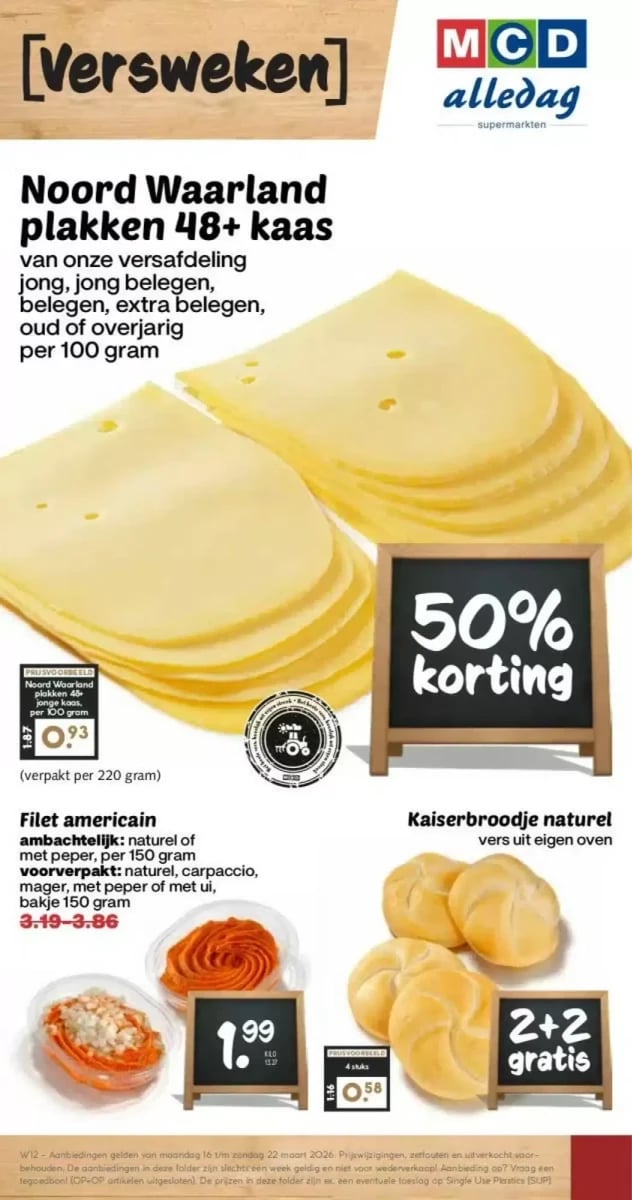 MCD Supermarkt folder – pagina 1