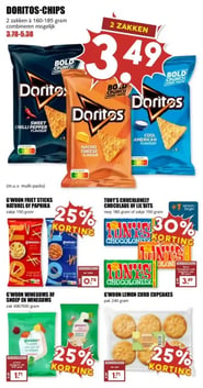 DORITOS-CHIPS aanbieding bij Mcd-supermarkt – geldig van 16.03.2026 t/m 22.03.2026
