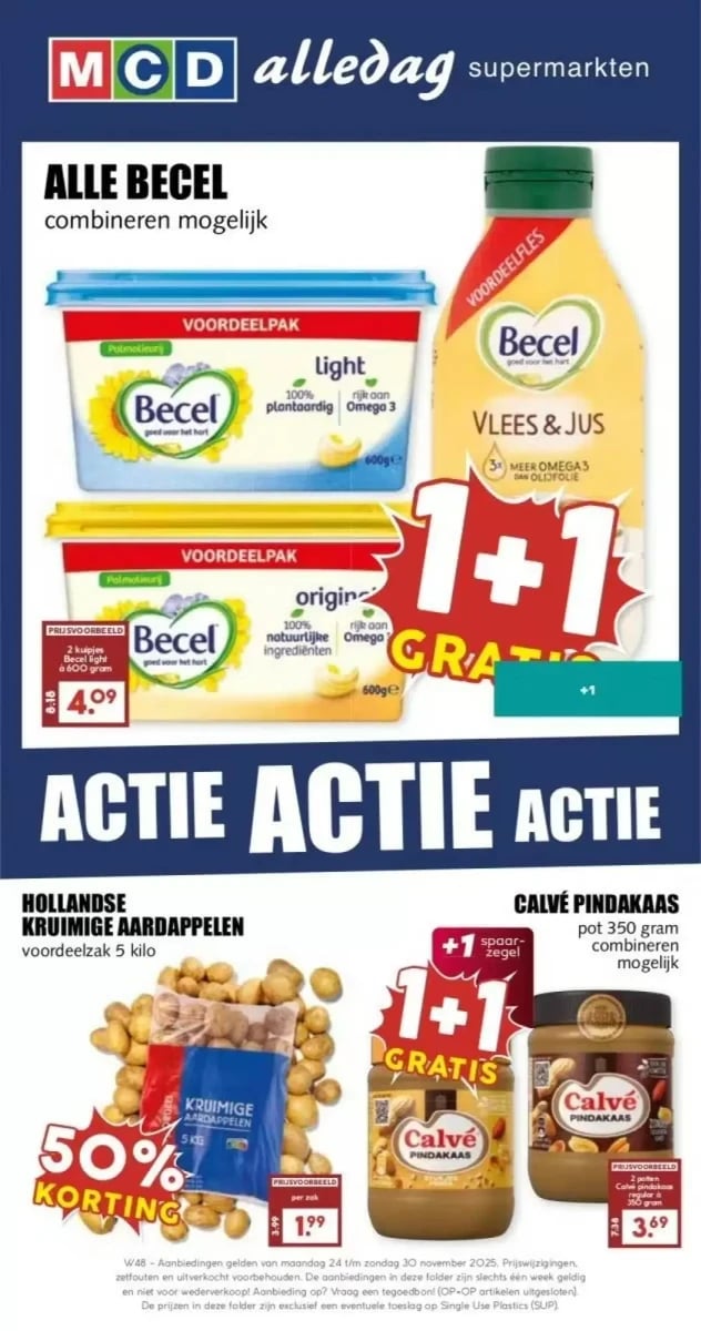 MCD Supermarkt folder – pagina 1