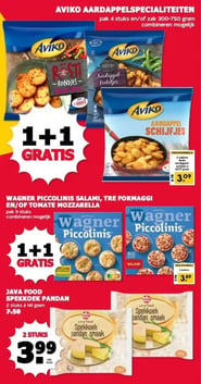 AVIKO AARDAPPELSPECIALITEITEN pak 4 stuks en/of zak 300-750 gram combineren mogelijk aanbieding bij Mcd-supermarkt – geldig van 26.01.2026 t/m 01.02.2026