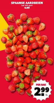 SPAANSE AARDBEIEN aanbieding bij Mcd-supermarkt – geldig van 26.01.2026 t/m 01.02.2026