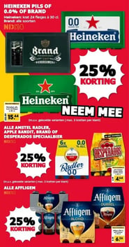HEINEKEN PILS OF 0.0% OF BRAND aanbieding bij Mcd-supermarkt – geldig van 26.01.2026 t/m 01.02.2026