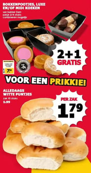 BOKKENPOOTJES, LUXE EN/OF MIDI KOEKEN van bakker Dam aanbieding bij Mcd-supermarkt – geldig van 26.01.2026 t/m 01.02.2026