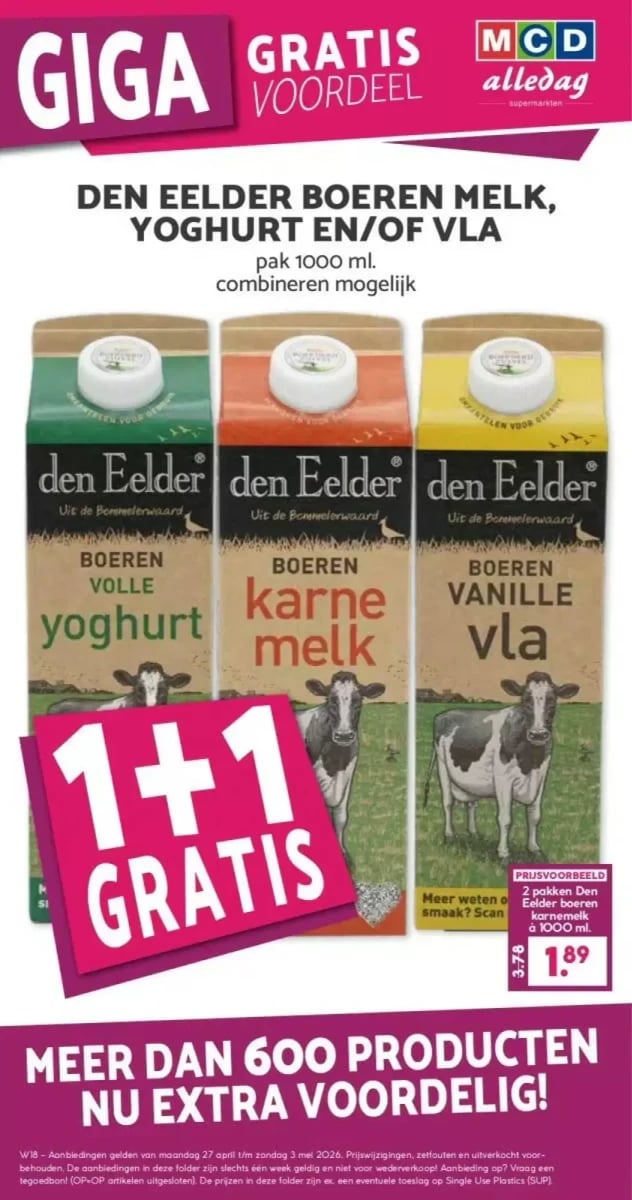 MCD Supermarkt folder – pagina 1