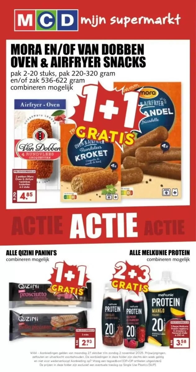 MCD Supermarkt folder – pagina 1