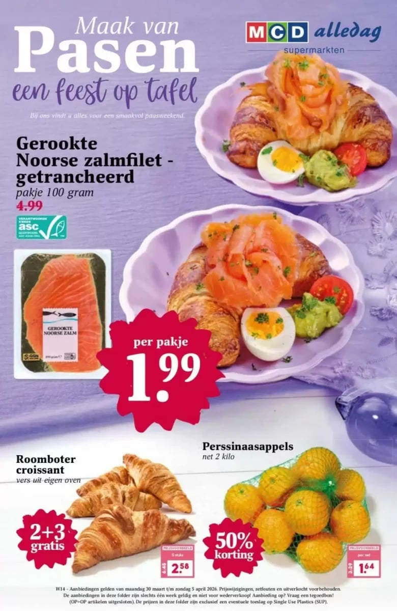 MCD Supermarkt folder – pagina 1
