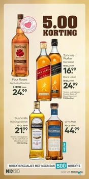 Bushmills The Original Irish aanbieding bij Mitra – geldig van 02.02.2026 t/m 15.02.2026