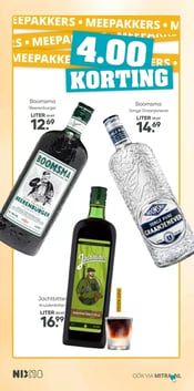 Jachtbitter Kruidenbitter aanbieding bij Mitra – geldig van 02.03.2026 t/m 15.03.2026