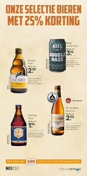 Chimay Blauw aanbieding bij Mitra – geldig van 02.03.2026 t/m 15.03.2026