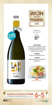 Pellegrino Tareni Grillo IGT aanbieding bij Mitra – geldig van 06.04.2026 t/m 19.04.2026