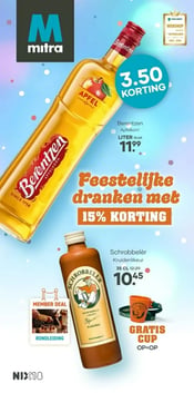 Schrobbelèr Kruidenlikeur aanbieding bij Mitra – geldig van 09.02.2026 t/m 15.02.2026